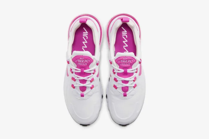 Nike Air Max 270 React 'Fire Pink' CJ0619-100 - Image 4