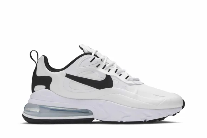 Nike Air Max 270 React 'White Black' CT1264-102 - Image 1