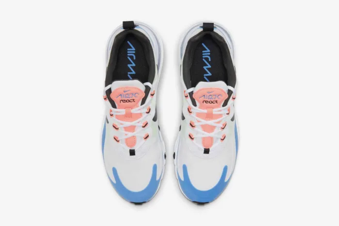 Nike Air Max 270 React 'White Royal Pulse' CU7833-100 - Image 4