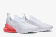 Nike Air Max 270 'White Pack Hot Punch' AH8050-103 - Image 8