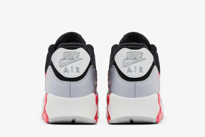Nike Air Max 90 Essential 'Bright Crimson Black' AJ1285-012 - Image 6