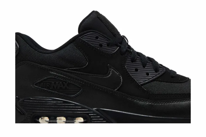 Nike Air Max 90 Essential 'Triple Black' 537384-090 - Image 2
