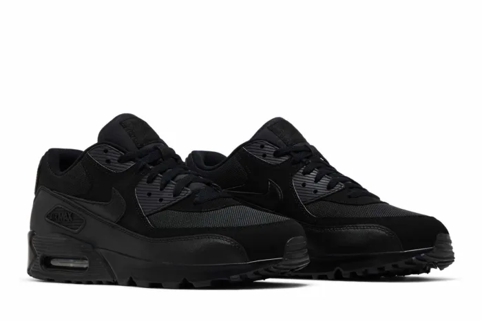 Nike Air Max 90 Essential 'Triple Black' 537384-090 - Image 8