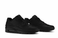 Nike Air Max 90 Leather 'Black' 302519-001 - Image 8