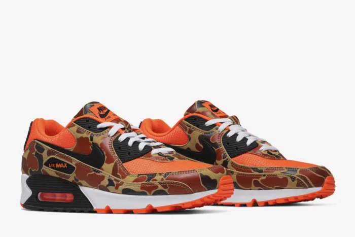Nike Air Max 90 'Orange Camo' CW4039-800 - Image 8