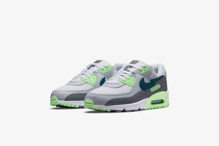 Nike Air Max 90 'Split Swoosh Aquamarine' DJ6897-100 - Image 3