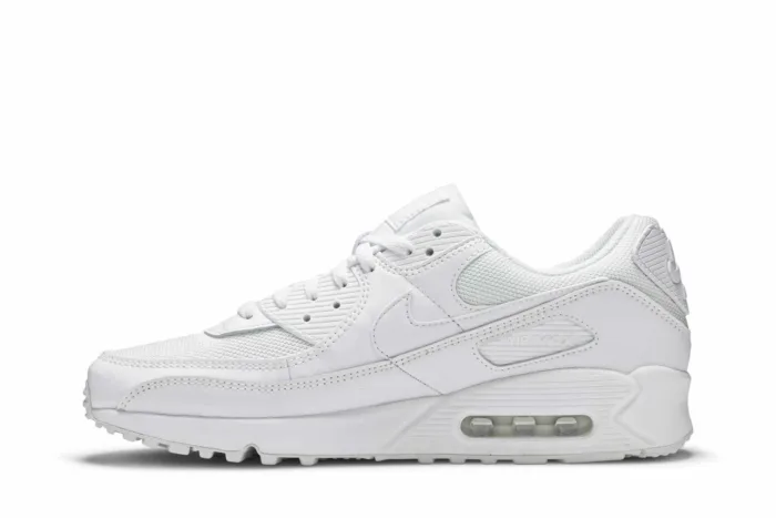 Nike Air Max 90 'Triple White' CN8490-100 - Image 3