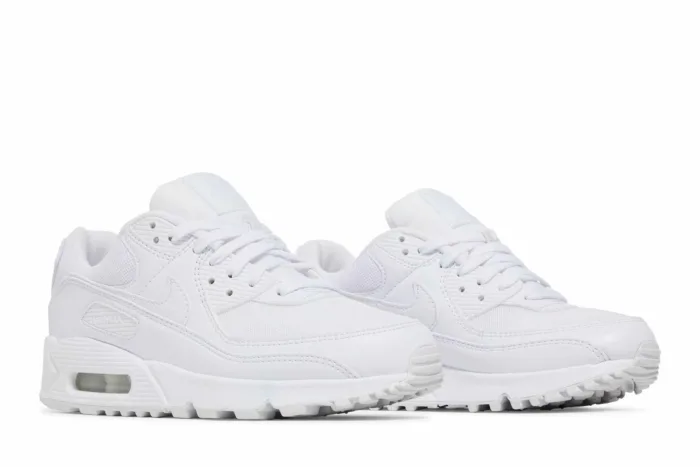 Nike Air Max 90 'Triple White' DH8010-100 - Image 8