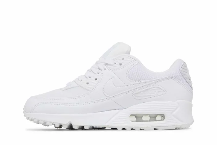 Nike Air Max 90 'Triple White' DH8010-100 - Image 3