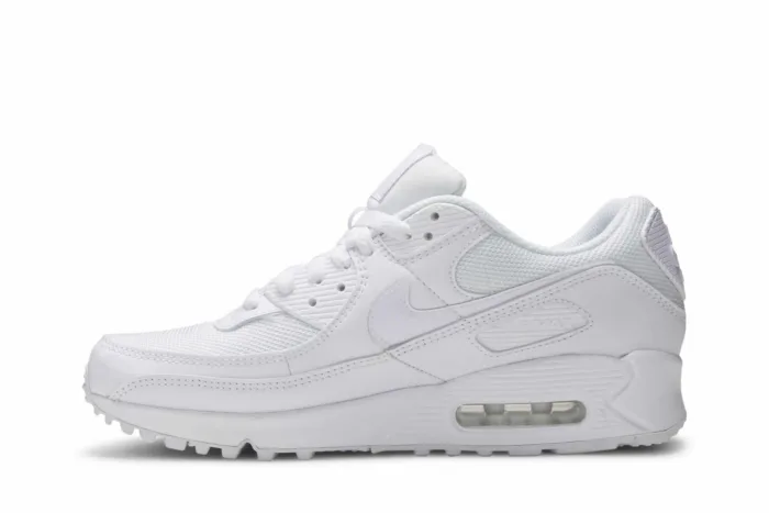 Nike Air Max 90 Twist 'Triple White' CV8110-100 - Image 3