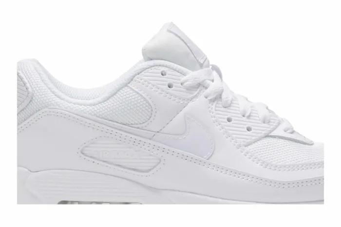 Nike Air Max 90 Twist 'Triple White' CV8110-100 - Image 2