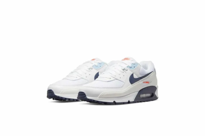 Nike Air Max 90 'White Midnight Navy' DM2820-100 - Image 3
