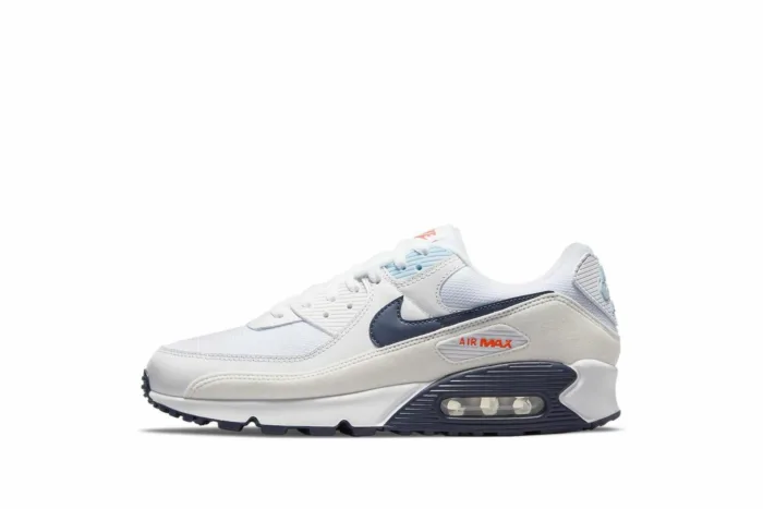 Nike Air Max 90 'White Midnight Navy' DM2820-100 - Image 1