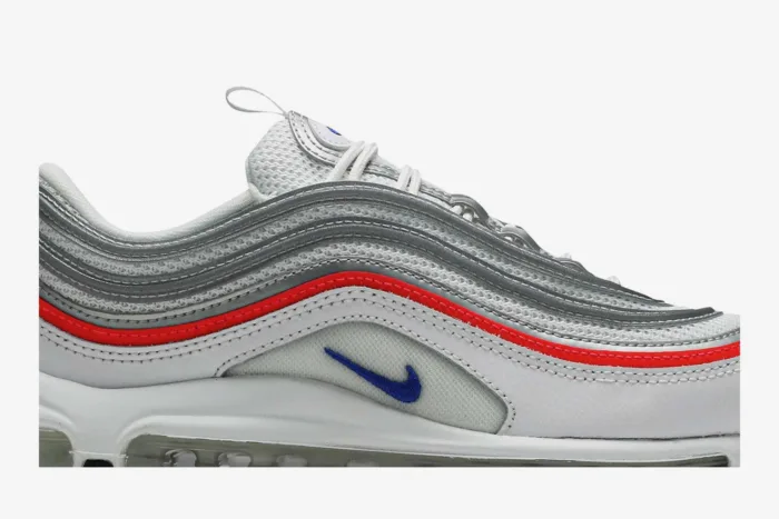 Nike Air Max 97 Essential 'Flash Crimson Silver' CZ6087-101 - Image 2