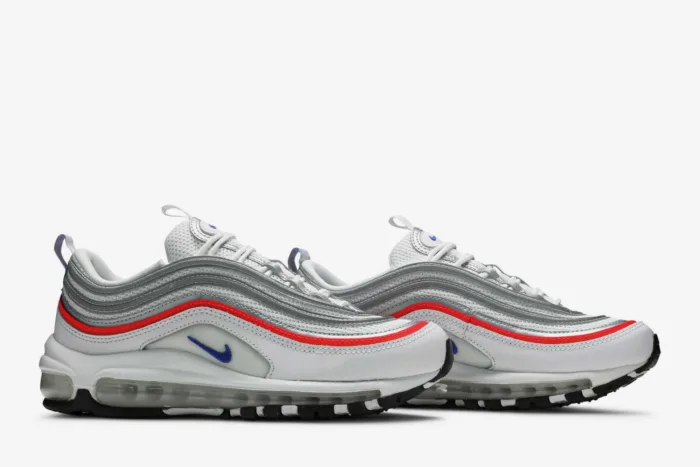 Nike Air Max 97 Essential 'Flash Crimson Silver' CZ6087-101 - Image 8