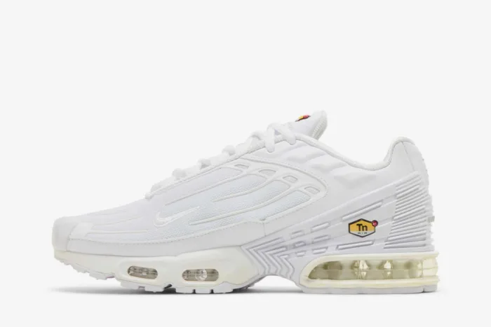 Nike Air Max Plus 3 'Triple White' CW1417-100 - Image 3