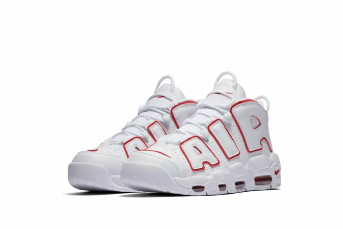 Nike Air More Uptempo 'White Varsity Red' 2021 921948-102 - Image 3