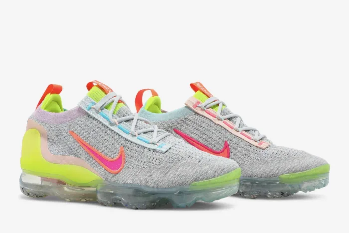 Nike Air VaporMax 2021 Flyknit 'Neon' DH4088-002 - Image 8
