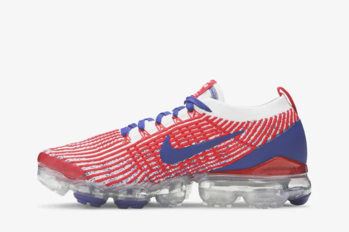 Nike Air VaporMax 3.0 Flyknit 'USA' CW5585-100 - Image 3