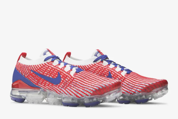 Nike Air VaporMax 3.0 Flyknit 'USA' CW5585-100 - Image 8