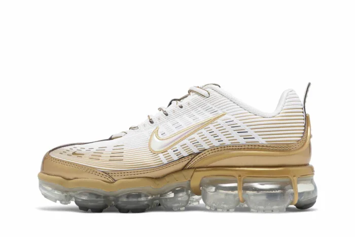 Nike Air VaporMax 360 'White Metallic Gold' CK9670-101 - Image 3