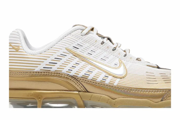 Nike Air VaporMax 360 'White Metallic Gold' CK9670-101 - Image 2