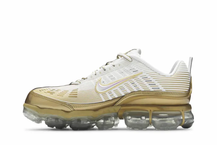 Nike Air Vapormax 360 'White Metallic Gold' CK9671-101 - Image 3