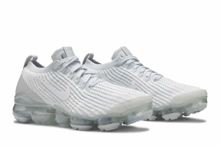 Nike Air VaporMax Flyknit 3 'Pure Platinum' AJ6910-100 - Image 8