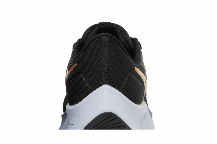Nike Air Zoom Pegasus 38 'Black Metallic Gold Coin' CW7358-004 - Image 7