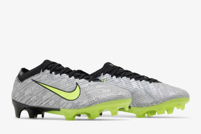 Nike Air Zoom Vapor 15 Elite 25 FG 'Silver' FB8395-060 - Image 8