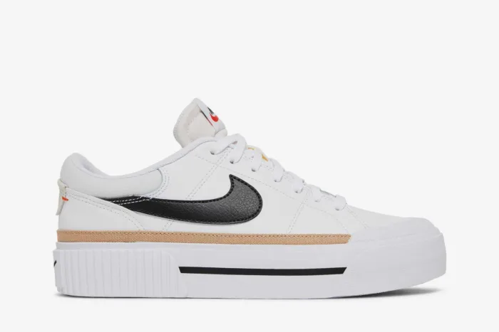 Nike Court Legacy Lift 'White Hemp' DM7590-100 - Image 1