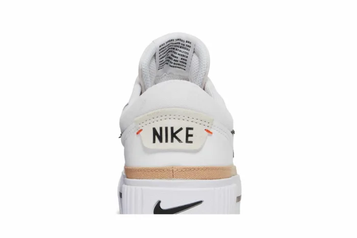 Nike Court Legacy Lift 'White Hemp' DM7590-100 - Image 7