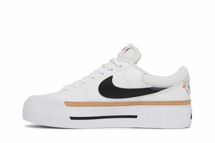 Nike Court Legacy Lift 'White Hemp' DM7590-100 - Image 3