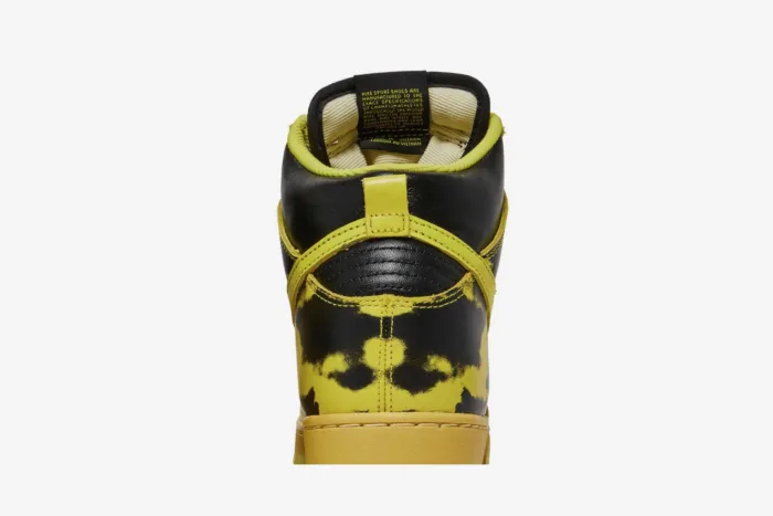 Nike Dunk High 1985 'Yellow Acid Wash' DD9404-001 - Image 7