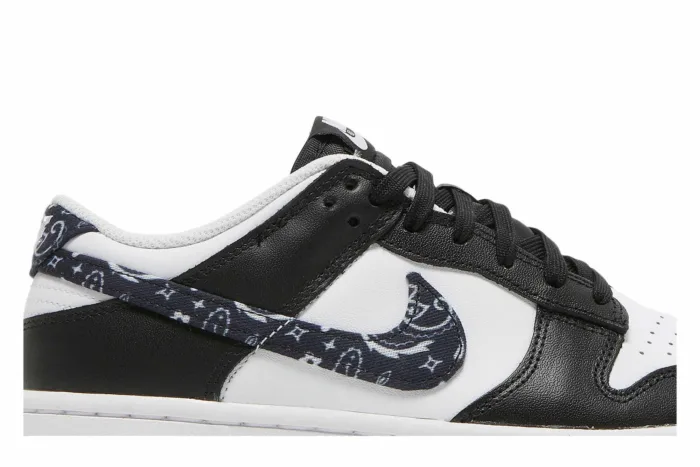 Nike Dunk Low 'Black Paisley' DH4401-100 - Image 2