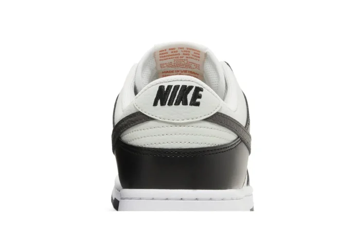 Nike Dunk Low 'Black Total Orange Mini Swoosh' FN7808-001 - Image 7