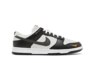 Nike Dunk Low 'Black Total Orange Mini Swoosh' FN7808-001