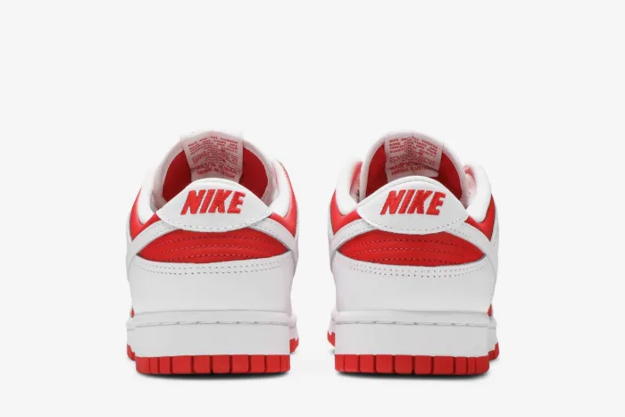 Nike Dunk Low 'Championship Red' DD1391-600 - Image 6