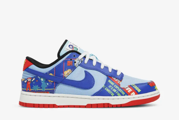 Nike Dunk Low 'Chinese New Year - Firecracker' DD8477-446 - Image 1