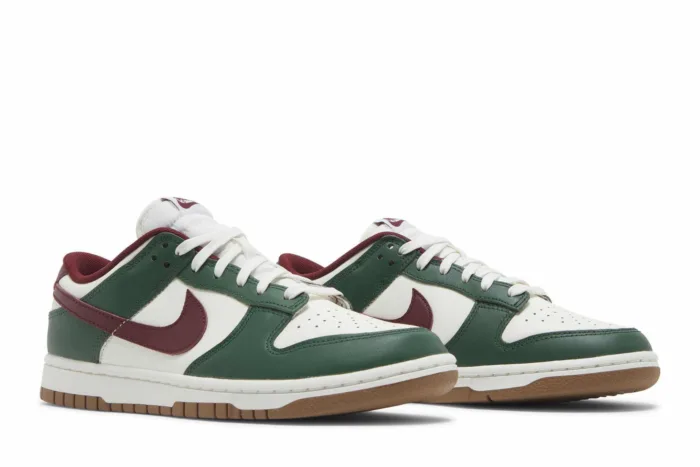 Nike Dunk Low 'Gorge Green Team Red' FB7160-161 - Image 8