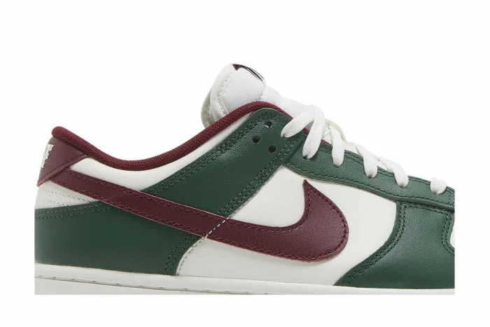 Nike Dunk Low 'Gorge Green Team Red' FB7160-161 - Image 2