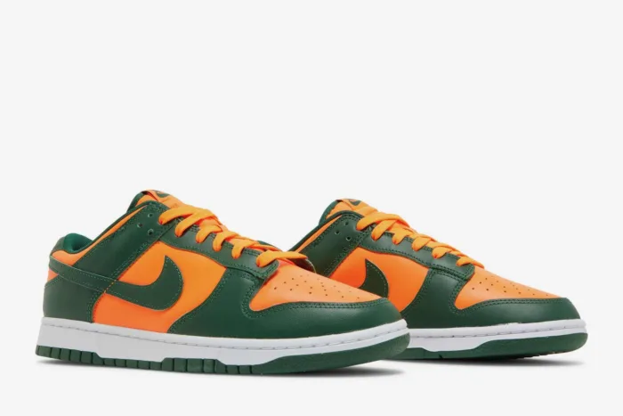 Nike Dunk Low 'Miami Hurricanes' DD1391-300 - Image 8