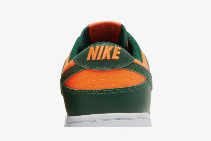 Nike Dunk Low 'Miami Hurricanes' DD1391-300 - Image 7