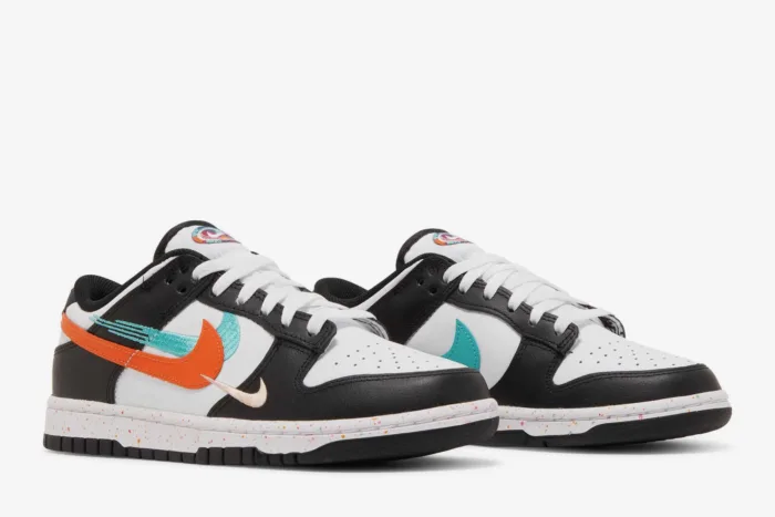 Nike Dunk Low 'Multi-Swoosh' FD4623-131 - Image 8