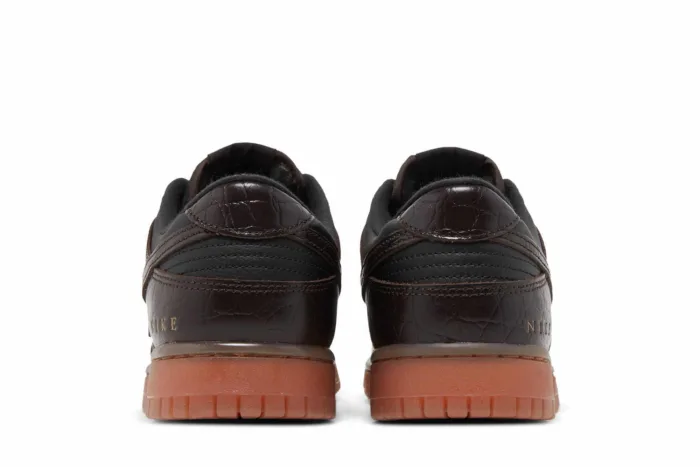 Nike Dunk Low SE 'Chocolate Croc' DV1024-010 - Image 6