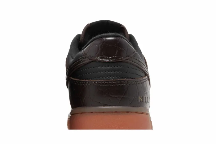 Nike Dunk Low SE 'Chocolate Croc' DV1024-010 - Image 7