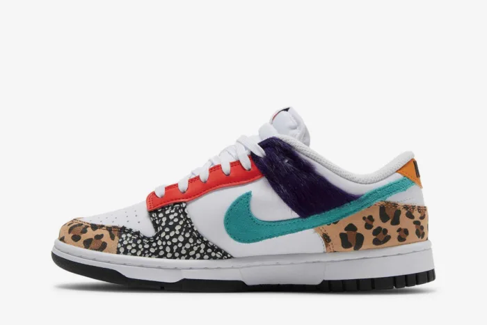 Nike Dunk Low SE 'Safari Mix' DN3866-100 - Image 3