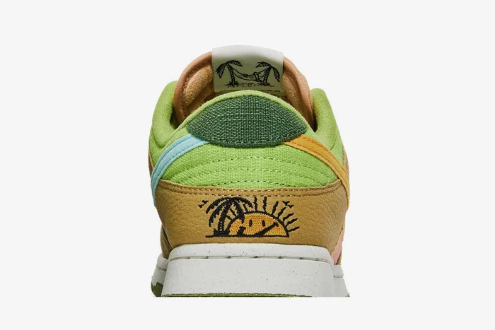 Nike Dunk Low 'Sun Club - Arctic Orange Sanded Gold' DM0583-800 - Image 7