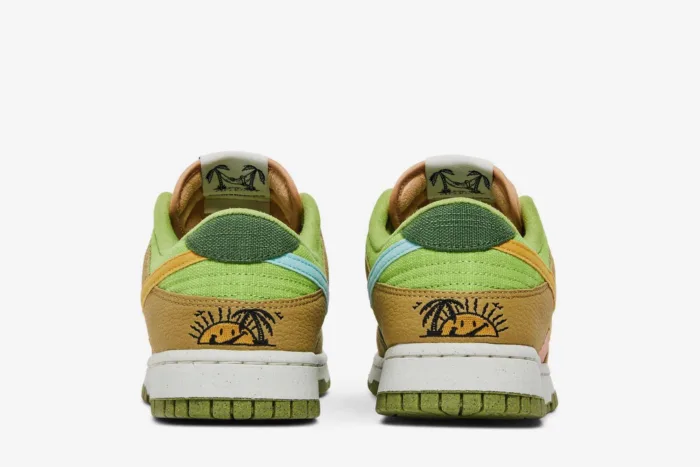 Nike Dunk Low 'Sun Club - Arctic Orange Sanded Gold' DM0583-800 - Image 6