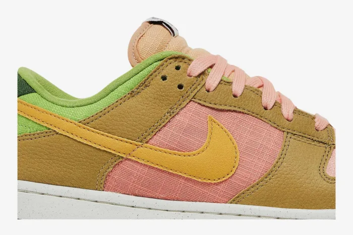Nike Dunk Low 'Sun Club - Arctic Orange Sanded Gold' DM0583-800 - Image 2